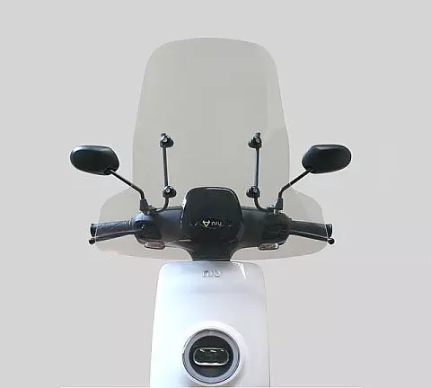 Windscherm helder hoog Niu MQi